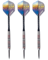 Click here to see larger photo of the Elkadart Nuclear Tungsten Steel Tip Darts.