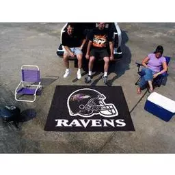 Click here to learn more about the Baltimore Ravens Tailgater Rug 5''x6''.