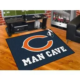Click here to learn more about the Chicago Bears Man Cave All-Star Mat 33.75"x42.5".