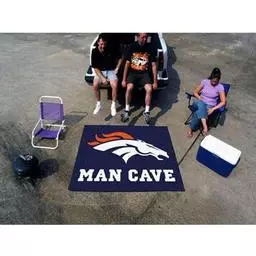 Click here to learn more about the Denver Broncos Man Cave Tailgater Rug 5''x6''.