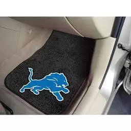 Click here to learn more about the Detroit Lions 2-piece Carpeted Car Mats 17"x27".
