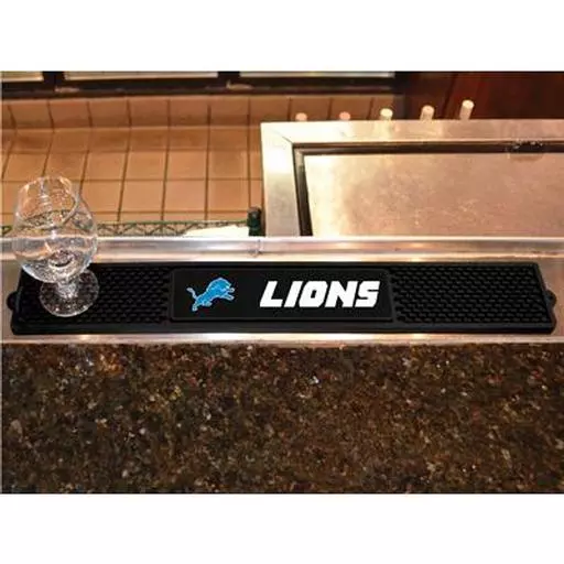 Detroit Lions Drink Mat 3.25"x24"