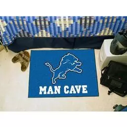 Click here to learn more about the Detroit Lions Man Cave Starter Rug 19"x30".