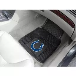 Click here to learn more about the Indianapolis Colts Heavy Duty 2-Piece Vinyl Car Mats 17"x27".
