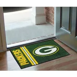 Click here to learn more about the Green Bay Packers Uniform Inspired Starter Rug 20"x30".