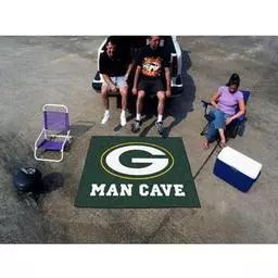 Click here to learn more about the Green Bay Packers Man Cave Tailgater Rug 5''x6''.