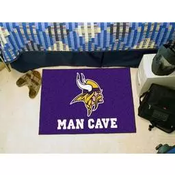Click here to learn more about the Minnesota Vikings Man Cave Starter Rug 19"x30".