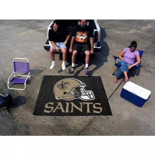 New Orleans Saints Tailgater Rug 5''x6''