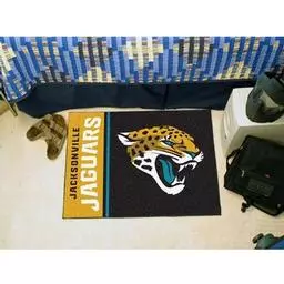 Click here to learn more about the Jacksonville Jaguars Uniform Inspired Starter Rug 20"x30".