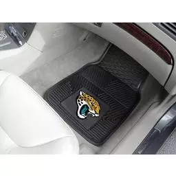 Click here to learn more about the Jacksonville Jaguars Heavy Duty 2-Piece Vinyl Car Mats 17"x27".