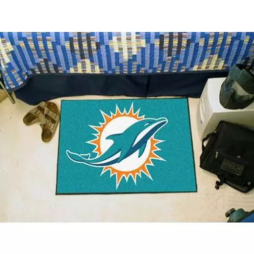 Miami Dolphins Starter Rug 20"x30"
