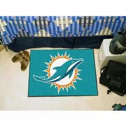 Click here to learn more about the Miami Dolphins Starter Rug 20"x30".
