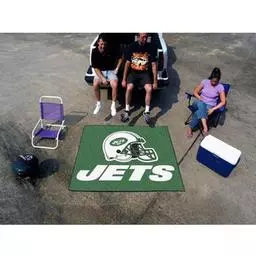 Click here to learn more about the New York Jets Tailgater Rug 5''x6''.