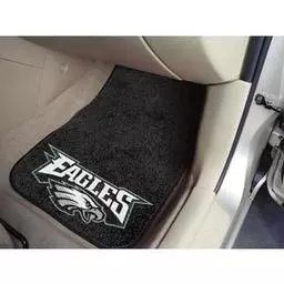 Click here to learn more about the Philadelphia Eagles 2-piece Carpeted Car Mats 17"x27".