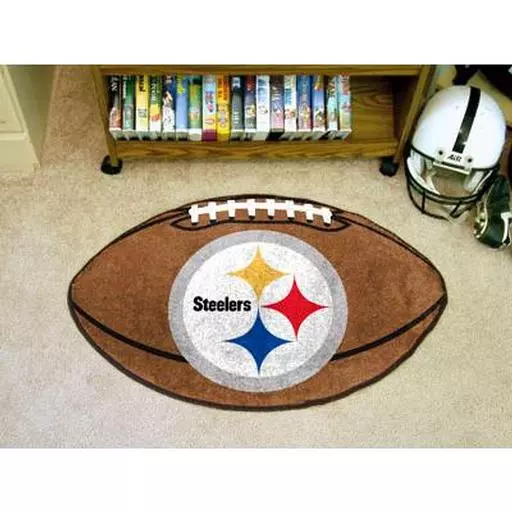 Pittsburgh Steelers Football Rug 20.5"x32.5"