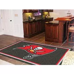 Click here to learn more about the Tampa Bay Buccaneers Rug 5''x8''.