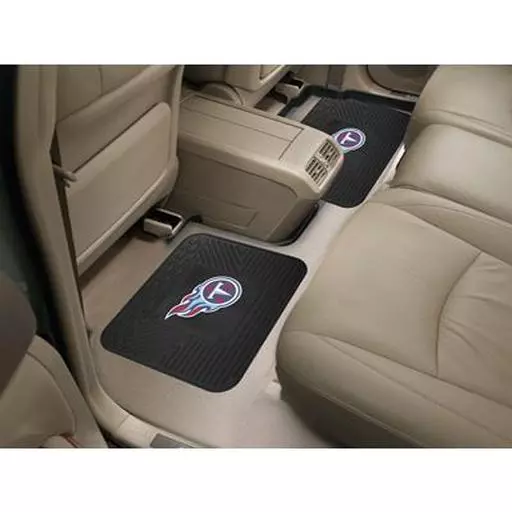 Tennessee Titans Backseat Utility Mats 2 Pack 14"x17"