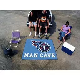 Click here to learn more about the Tennessee Titans Man Cave Tailgater Rug 5''x6''.