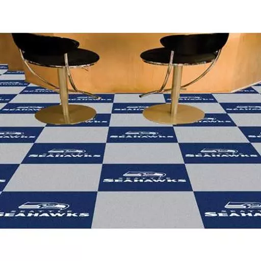 Seattle Seahawks Carpet Tiles 18"x18" tiles