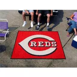Click here to learn more about the Cincinnati Reds Tailgater Rug 5''x6''.