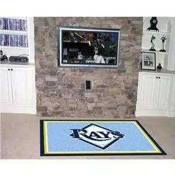 Click here to learn more about the Tampa Bay Rays Rug 4''x6''.