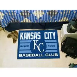 Click here to learn more about the City Royals Baseball Club Starter Rug 19"x30".