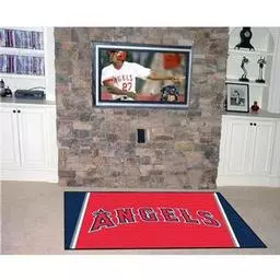 Click here to learn more about the Los Angeles Angels Rug 5''x8''.