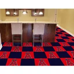 Click here to learn more about the Los Angeles Angels Carpet Tiles 18"x18" tiles.