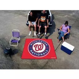 Click here to learn more about the Washington Nationals Tailgater Rug 5''x6''.