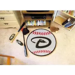 Click here to learn more about the Arizona Diamondbacks Baseball Mat 27" diameter.