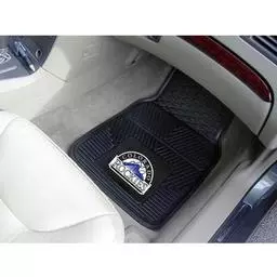 Click here to learn more about the Colorado Rockies Heavy Duty 2-Piece Vinyl Car Mats 17"x27".
