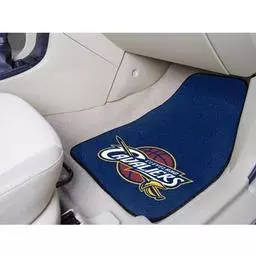 Click here to learn more about the Cleveland Cavaliers 2-piece Carpeted Car Mats 17"x27".