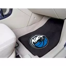 Click here to learn more about the Dallas Mavericks 2-piece Carpeted Car Mats 17"x27".