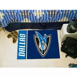 Click here to learn more about the Dallas Mavericks Uniform Inspired Starter Rug 19"x30".