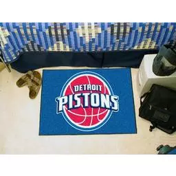 Click here to learn more about the Detroit Pistons Starter Rug 19" x 30".