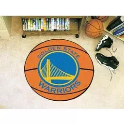 Click here to learn more about the Golden State Warriors Basketball Mat 27" diameter.
