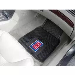Click here to learn more about the Los Angeles Clippers Heavy Duty 2-Piece Vinyl Car Mats 17"x27".