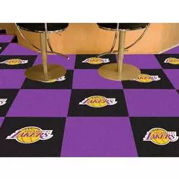 Click here to learn more about the Los Angeles Lakers Carpet Tiles 18"x18" tiles.