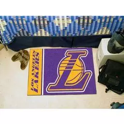 Click here to learn more about the Los Angeles Lakers Uniform Inspired Starter Rug 19"x30".