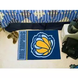 Click here to learn more about the Memphis Grizzlies Uniform Inspired Starter Rug 19"x30".