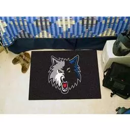 Click here to learn more about the Minnesota Timberwolves Uniform Inspired Starter Rug 19"x30".