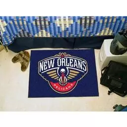 Click here to learn more about the New Orleans Pelicans Starter Rug 19" x 30".