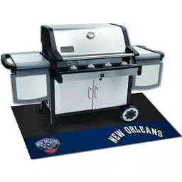 Click here to learn more about the New Orleans Pelicans Grill Mat 26"x42".