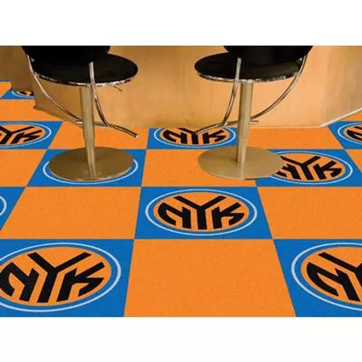 New York Knicks Carpet Tiles 18"x18" tiles