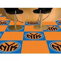Click here to learn more about the New York Knicks Carpet Tiles 18"x18" tiles.