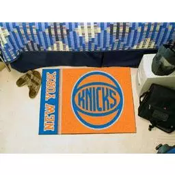 Click here to learn more about the New York Knicks Uniform Inspired Starter Rug 19"x30".