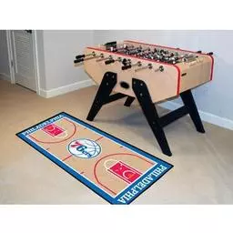 Click here to learn more about the Philadelphia 76ers NBA Court Runner 24x44.