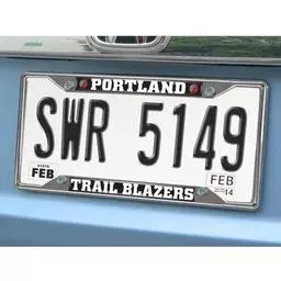 Click here to learn more about the Portland Trail Blazers License Plate Frame 6.25"x12.25".