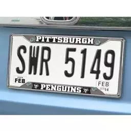 Click here to learn more about the Pittsburgh Penguins License Plate Frame 6.25"x12.25".