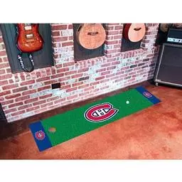Click here to learn more about the Montreal Canadiens Putting Green Mat.